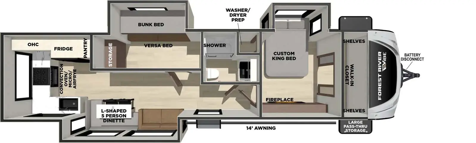 3400SB Floorplan Image